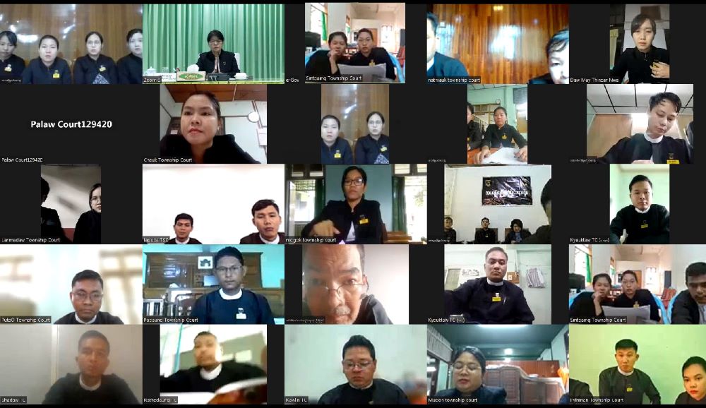 မြို့နယ်အဆင့်တရားသူကြီးများအတွက် မူပိုင်ခွင့်ဥပဒေဆိုင်ရာ အသိပညာပေးဆွေးနွေးပွဲကျင်းပ
